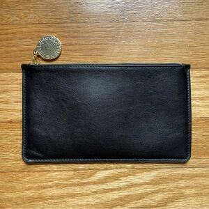 Stella McCartney Black Pouch with Gold Charm